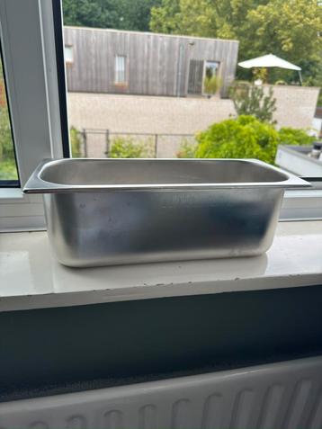 RVS gastro bak GN 1/3 beschikbaar voor biedingen