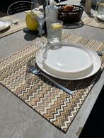 Placemats Missoni stijl, Ophalen of Verzenden, Nieuw, Rechthoek, Binnen
