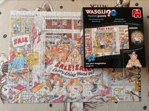 Jumbo wasgij mystery 7 uitverkoop puzzel 500 stukjes, Hobby en Vrije tijd, Denksport en Puzzels, Legpuzzel, 500 t/m 1500 stukjes