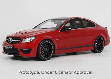 Mercedes C63 AMG Coupe Edition 507 2014 Rood GT Spirit 1:18 beschikbaar voor biedingen