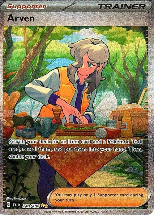 Pokémon Card Arven (SVI 249), Hobby en Vrije tijd, Verzamelkaartspellen | Pokémon, Nieuw, Losse kaart, Foil, Ophalen of Verzenden
