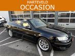Saab 9-3 Cabrio 2.0t Vector - zeer mooie auto (bj 2004), Auto's, Gebruikt, 4 cilinders, 4 stoelen, Zwart