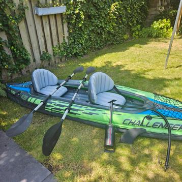 Intex Challenger K2 Kayak, inclusief peddels en pomp beschikbaar voor biedingen