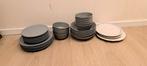 IKEA-serie Dinera servies grijsblauw, Huis en Inrichting, Keuken | Servies, Ophalen, Gebruikt, Overige stijlen, Bord(en)