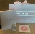 Miss Dior miniatuur edp & linnen notitieboekje in cadeautas, Ophalen of Verzenden, Nieuw, Miniatuur, Gevuld
