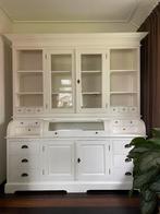 Landelijk witte Buffetkast, Huis en Inrichting, Kasten | Buffetkasten, Ophalen, Gebruikt, 200 cm of meer, Met deur(en)