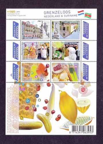 2010 Vel Grenzeloos Nederland Suriname 2752-2757 A postfris beschikbaar voor biedingen