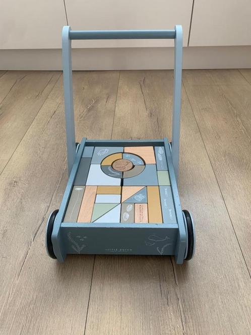 Luttel Dutch blokkenkar, Kinderen en Baby's, Speelgoed | Houten speelgoed, Ophalen of Verzenden