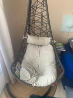 Schommelstoel  voor binnen of buiten, Huis en Inrichting, Stoelen, Ophalen of Verzenden, Zo goed als nieuw, Wit, Eén