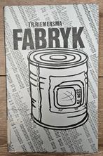 Tr. Riemersma - Fabryk, Tr. Riemersma, Ophalen of Verzenden, Zo goed als nieuw, Nederland