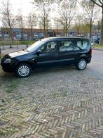 Dacia Logan 1.6 MCV 62KW 7P 2011 Zwart, Auto's, Dacia, 47 €/maand, Te koop, Geïmporteerd, 5 stoelen