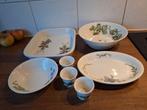 Vintage servies Marjolein Bastin Libelle onderdelen, Huis en Inrichting, Ophalen, Overige stijlen, Porselein, Schaal of Schalen