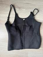 Waist trainer zweet vest buik sport fitness XL valt als M/L, Ophalen of Verzenden, Zwart, Body of Korset