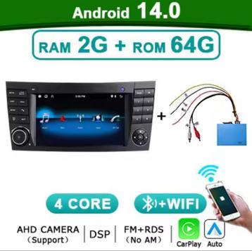 Apple carplay android auto voor mercedes e-klasse w211 beschikbaar voor biedingen