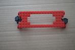 Lego trein trein basis kleur rood met magneten, Verzenden, Gebruikt, Losse stenen, Lego