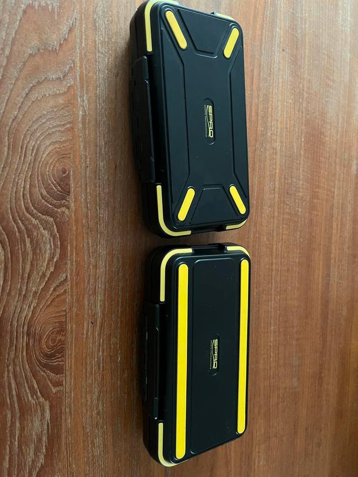 SPRO opberg dossjes voor klein materiaal- Set van 2, Watersport en Boten, Hengelsport | Roofvissen, Gebruikt, Overige typen, Ophalen of Verzenden