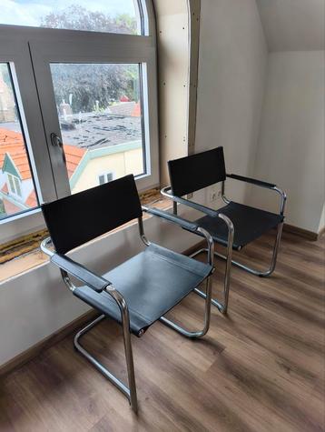 Vintage stoelen met metalen frame (5 stuks) beschikbaar voor biedingen