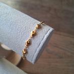 Gouden armband met hartjes, Ophalen of Verzenden, Nieuw, Goud, Goud