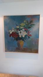 schilderij Guus de Ruiter - vaas met tulpen, Antiek en Kunst, Ophalen