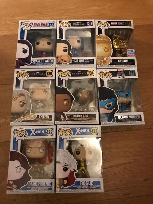Marvel funko pop set, Verzamelen, Poppetjes en Figuurtjes, Zo goed als nieuw, Ophalen of Verzenden