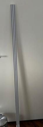 Gordijnrail 3-sporen aluminium wit 160 cm, 1 stuk., Ophalen, Zo goed als nieuw, Wit, 150 tot 200 cm