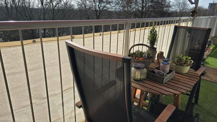 Balkonscherm voor meer privacy, Tuin en Terras, Schaduwdoeken, Zo goed als nieuw, Ophalen