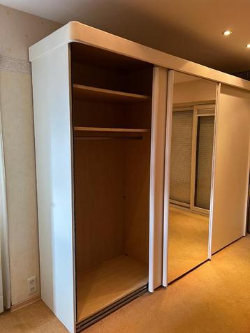 Kast schuifdeuren en spiegel, GRATIS OPHALEN RIDDERKERK!