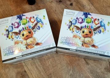 Pokémon Prismatic Evolutions Elite Trainer Box - 2 Stuks beschikbaar voor biedingen
