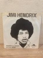 Jimi Hendrix Johnny B Goode little wing Norway unieke cover, Gebruikt, 7 inch, Single, Ophalen of Verzenden