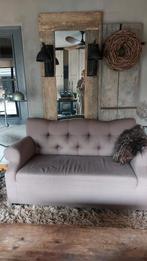 Sobere grijze 2.1/2 zits bank. 168 cm breed. 80 cm hoog., Huis en Inrichting, Ophalen of Verzenden, 75 tot 100 cm, Tweepersoons