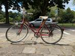 Vintage damesfiets - Aldo Cadenazzi - Rood / Wit, Fietsen en Brommers, Ophalen, Gebruikt, Overige merken, Versnellingen