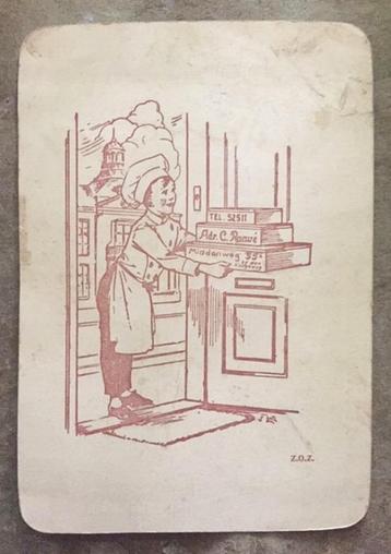 Jan Lutz Raave Bakkerij Amsterdam Watergraafsmeer Kalender beschikbaar voor biedingen
