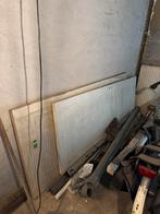 2x hout deuren, Ophalen, 80 tot 100 cm, 200 tot 215 cm, Hout