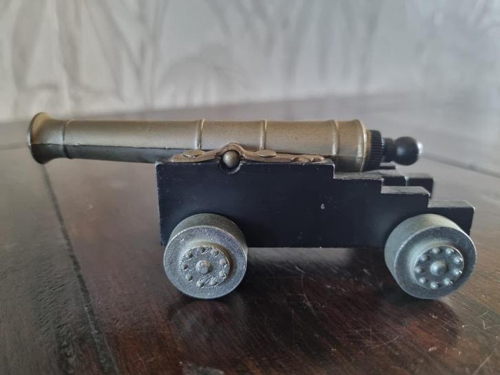 Metalen Miniatuur Kanon., Verzamelen, Militaria | Algemeen, Landmacht, Nederland, Ophalen of Verzenden