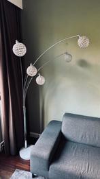 Lamp met glazen bollen, Huis en Inrichting, Lampen | Vloerlampen, Ophalen, Zo goed als nieuw, 150 tot 200 cm