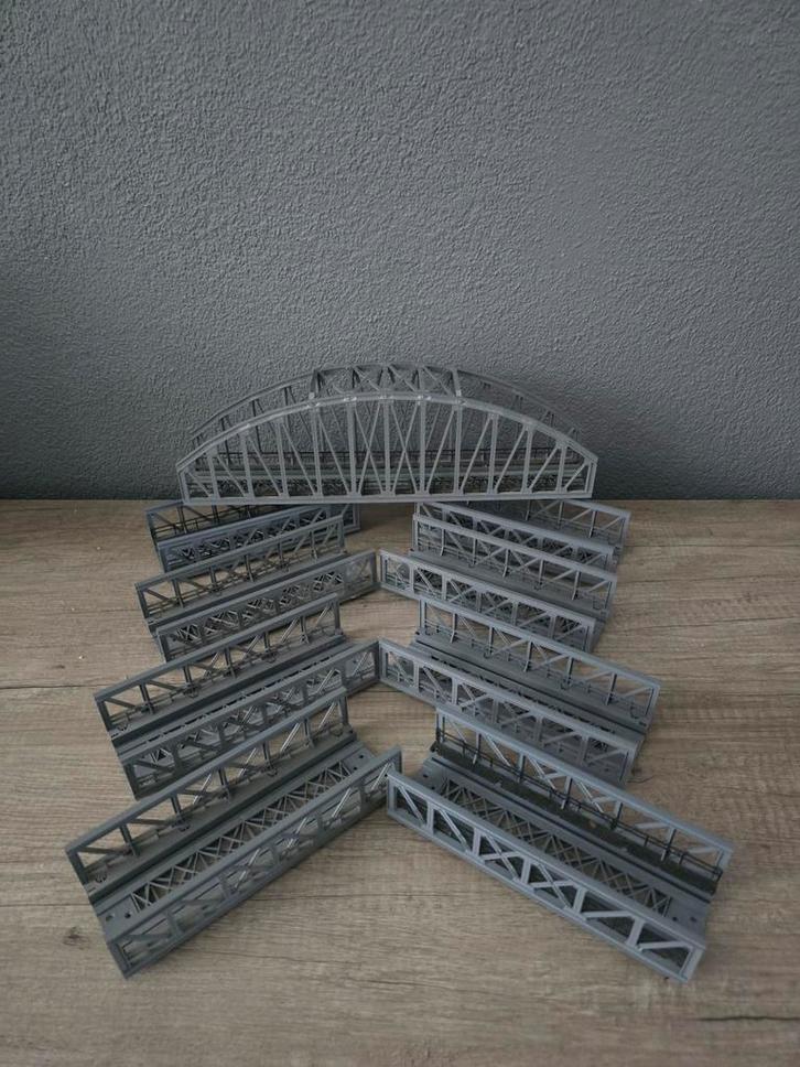 marklin brug delen voor m of k rails, Hobby en Vrije tijd, Modeltreinen | H0, Gebruikt, Rails, Wisselstroom, Märklin, Ophalen of Verzenden