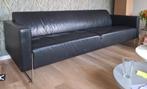 Artifort Mare 3-zits bank zwart leer, Gebruikt, Driepersoons, 75 tot 100 cm, Ophalen of Verzenden
