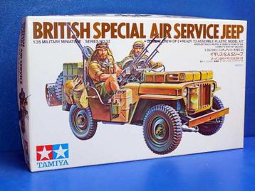 Bouwdoos 1:35 Tamiya 35033 Special Air Service Jeep beschikbaar voor biedingen