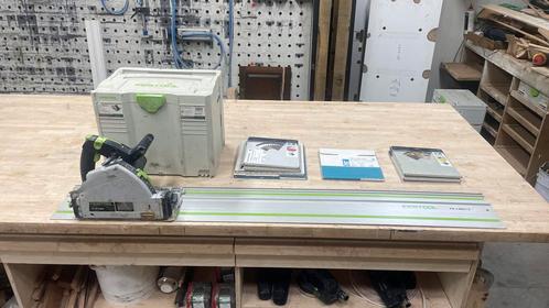 Festool TS 55 Invalzaag Set, Doe-het-zelf en Verbouw, Gereedschap | Zaagmachines, Gebruikt, Invalzaag, 600 tot 1200 watt, 30 tot 70 mm