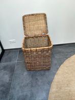 Prachtige robuuste grote rieten mand 50 x 45  x 60, Ophalen, Gebruikt, Rechthoekig, Riet