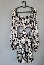 IVIVI off-shoulder jurk maat S/M, Kleding | Dames, Jurken, Maat 38/40 (M), Verzenden, Zwart, Nieuw