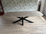 Eettafel steigerhout Deens "ovaal" model (TIP!), Huis en Inrichting, Tafels | Eettafels, Deens, Vijf personen of meer, Ovaal, Eikenhout