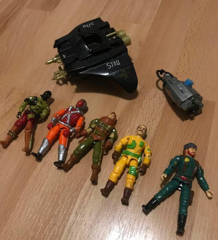G.I. Joe figuren en voertuigen., Kinderen en Baby's, Speelgoed | Actiefiguren, Gebruikt, Ophalen of Verzenden