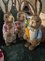 Te koop 3 grote paashaas figuren., Diversen, Pasen, Ophalen, Nieuw