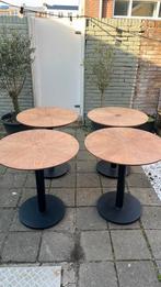 4 ronde horecatafels 70 cm, Huis en Inrichting, Tafels | Eettafels, Ophalen, Zo goed als nieuw, Rond, 50 tot 100 cm