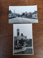 41 Spijk ( gr). Hoofdweg met herv.kerk en Geref.kerk, Verzamelen, Ansichtkaarten | Nederland, Ophalen of Verzenden, 1940 tot 1960