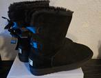 Zwarte UGG Boots Maat 39 met Strikken, Ophalen of Verzenden, Zo goed als nieuw, Zwart