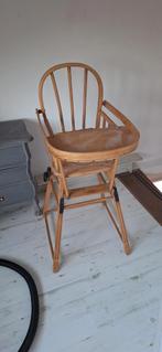 Antieke Houten Kinderstoel, Kinderen en Baby's, Kinderstoelen, Ophalen, Gebruikt, Overige typen