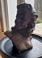 Antieke Vrouwenbuste, vroege 20e Eeuws, Bronslaag, Antiek en Kunst, Kunst | Beelden en Houtsnijwerken, Ophalen of Verzenden