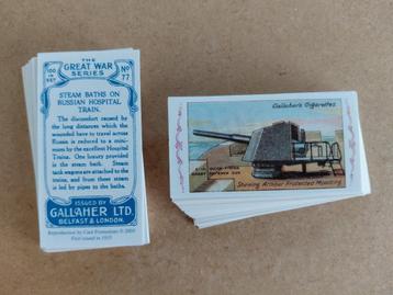 Great War series 51-100 REPRO cigarette cards 2003  beschikbaar voor biedingen